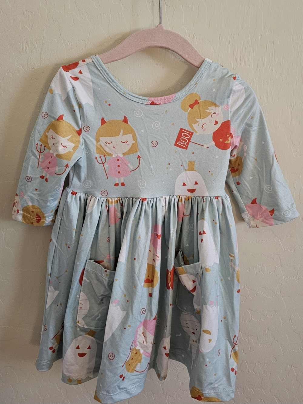 Mila & Rose Ghouls Just Want To Have Fun Halloween Twirl Dress 2T